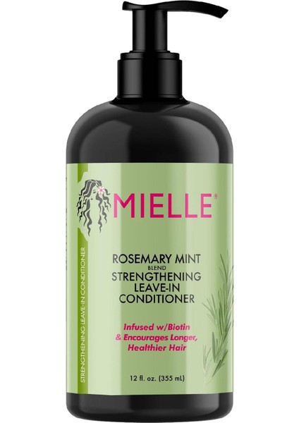 Rosemary Mint Güçlendirici Durulanmayan Saç Kremi 355ML