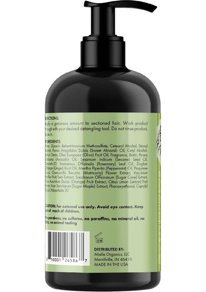 Rosemary Mint Güçlendirici Durulanmayan Saç Kremi 355ML fiyatları