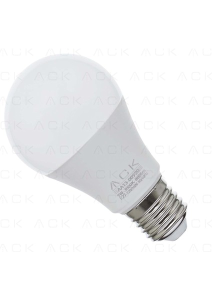 AA13-01221 12W E27 4000K Ilık Beyaz A60 LED Ampul