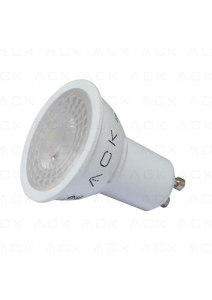 AA24-01558 5W GU10 Amber Reflektörlü LED Ampul