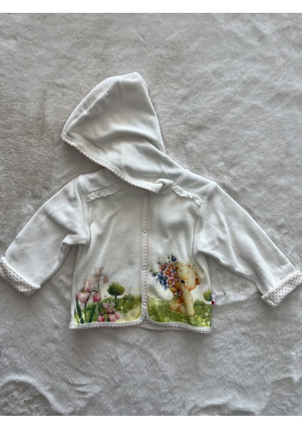 Çiçekli Ayı Hırka