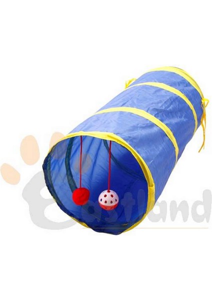 Çıngıraklı Kedi Tüneli 25X55 cm 13