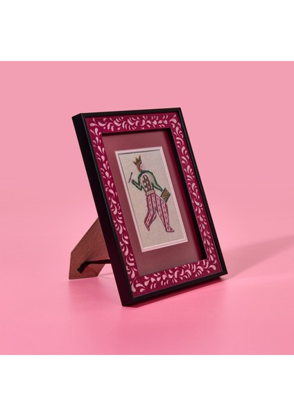 Deco İnstrumentistas Çerçeve - Pembe / Beyaz - 15x21 cm modelleri