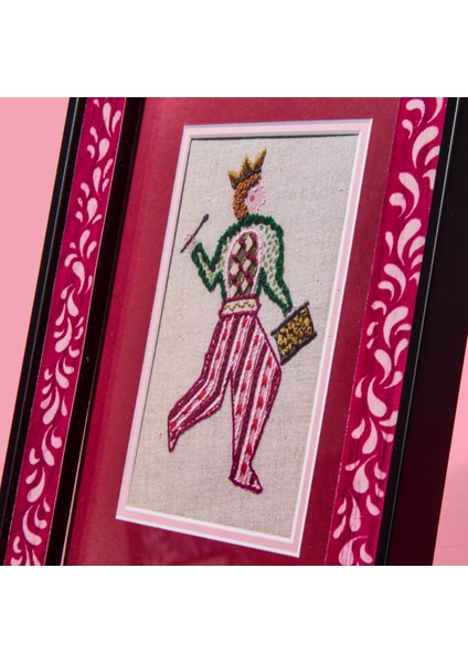 Deco İnstrumentistas Çerçeve - Pembe / Beyaz - 15x21 cm fırsatları