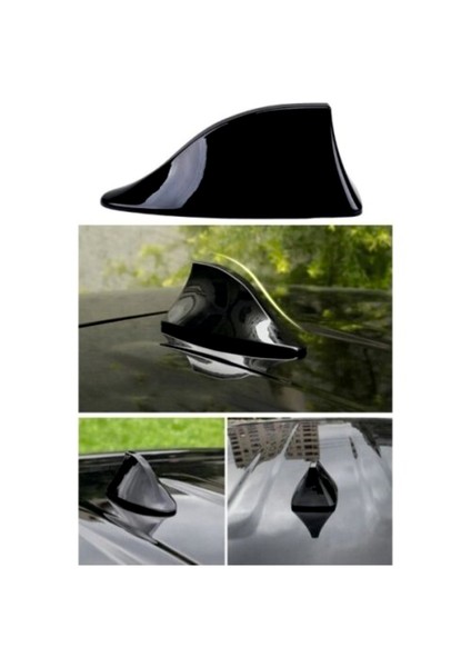 Dekoratif Köpekbalığı Anten Her Araca Uygun Siyah Shark Köpek Balığı Balina Tavan Anteni fiyatları