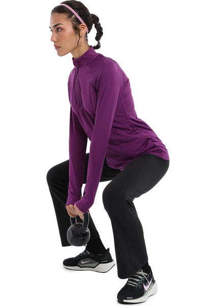 Almeria Midlayer Kadın Mor Koşu Sweatshirt 24KK004-MOR modelleri