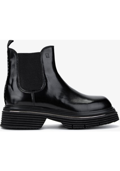 Erkek Siyah Açma Casual Bot 381 20335 Erk Bot SK24-25 Sıyah Acma