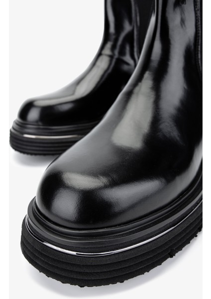 Erkek Siyah Açma Casual Bot 381 20335 Erk Bot SK24-25 Sıyah Acma fırsatları