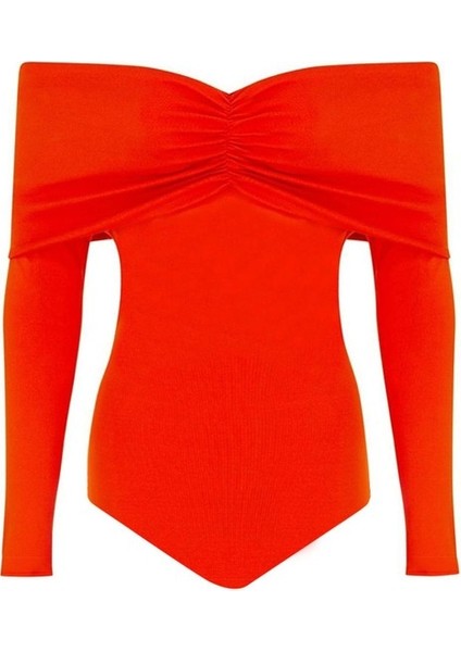 Tolero Uzun Kollu Çıtçıtlı Bodysuit