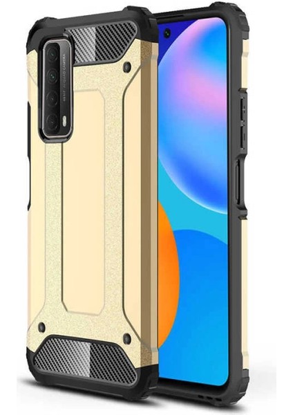 Huawei P Smart 2021 Kılıf Zore Crash Silikon Kapak