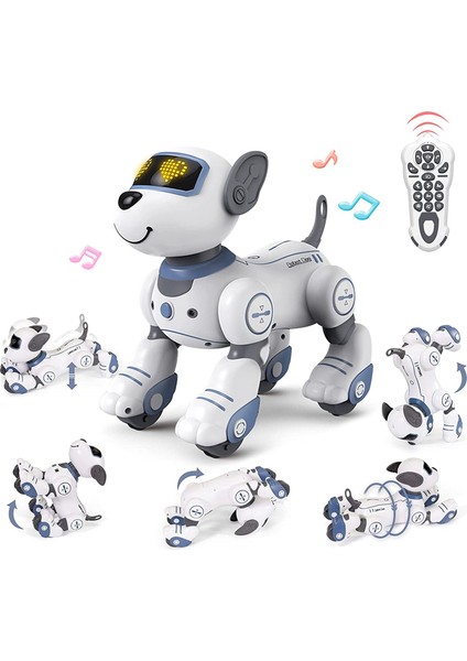 Çocuklar Için Uzaktan Kumandalı Robot Köpek Oyuncak, Rc Dublör Oyuncaklar, Dans Eden Akıllı Oyuncak, Mini Evcil Hayvan (Yurt Dışından)