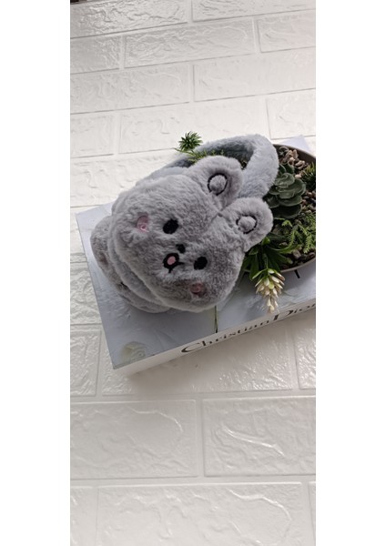 Çocuk Kışlık Peluş Tavşan Kulaklık modelleri