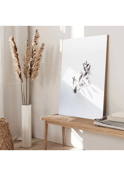 Soyut Kuru Yapraklar Kanvas Tablo modelleri