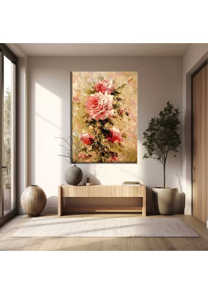 Gülün Mor Rengi Kanvas Tablo