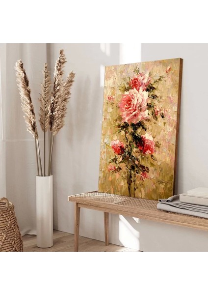 Gülün Mor Rengi Kanvas Tablo modelleri