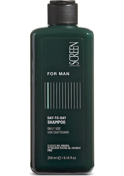 Erkeklere Özel Profesyonel Saç Bakım Şampuanı Screen For Man Day-To-Day Shampoo - 1000 ml