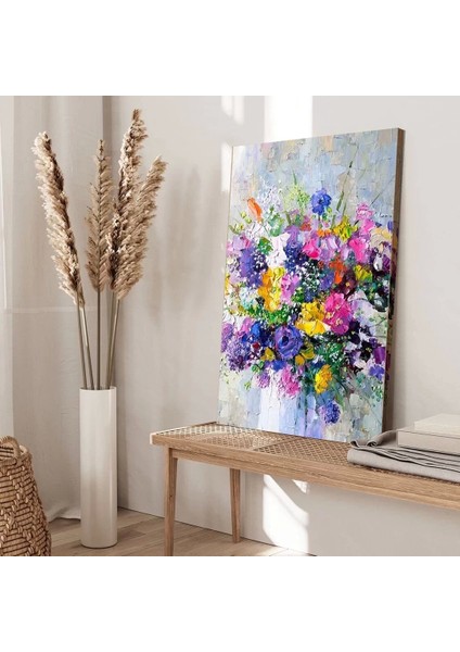 Bahar Çiçekleri Kanvas Tablo modelleri