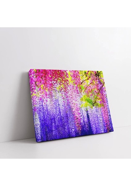 Soyut Rengarenk Çiçekler Kanvas Tablo fiyatları