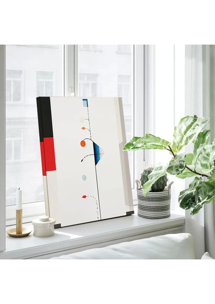 Renkli Geometrik Kanvas Tablo modelleri