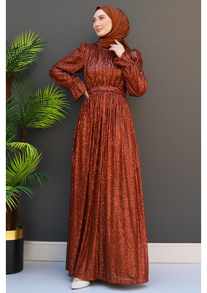 Pul Payet Kelebek Abiye Gold modelleri