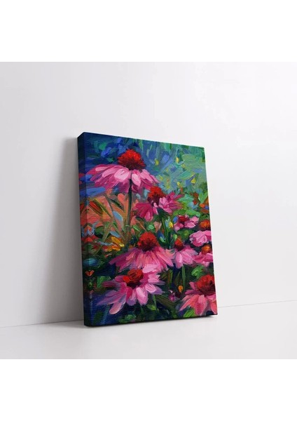 Çiçek Bahçesi Kanvas Tablo fiyatları