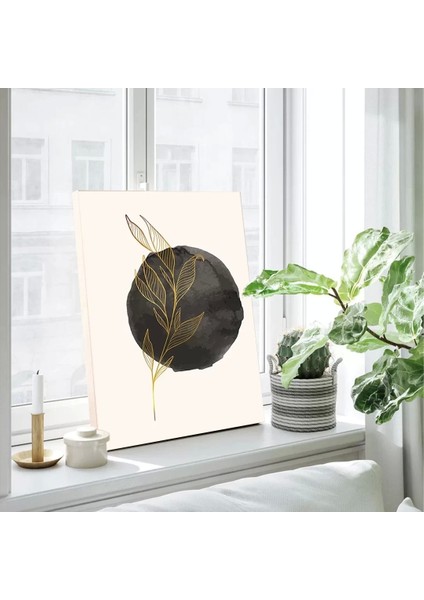 Altın Yapraklar Kanvas Tablo modelleri