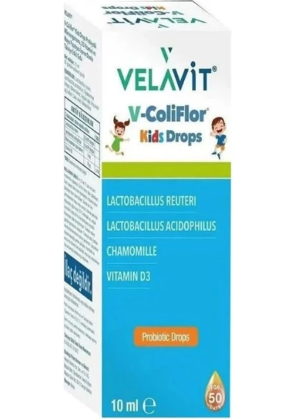 V-Coliflor Kids Drops Probiyotik Damla 10 Ml 8682368909328