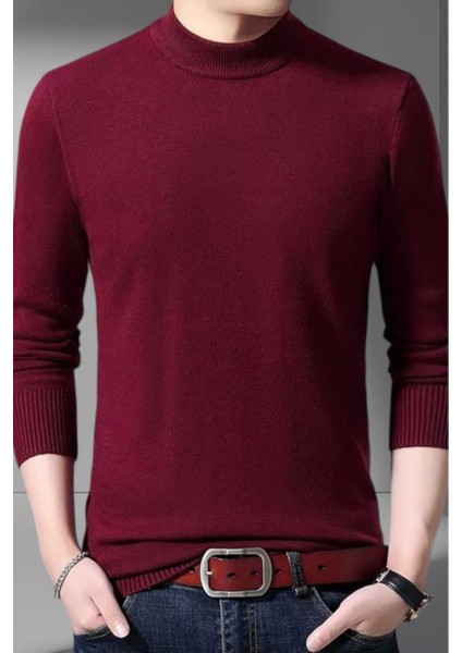 Erkek Tüylenmeyen Yarım Boğazlı Triko Kazak Yarım Balıkçı Triko Kazak fiyatları