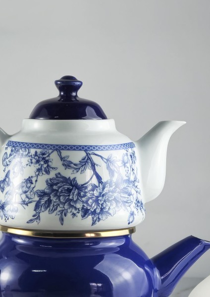 Alev Emaye Porselen Çaydanlık Takımı - Emaye Kettle Porselen Demlik - 3.5 Litre fiyatları