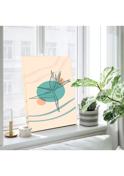 Minimal Art Çizgili Kanvas Tablo fiyatları