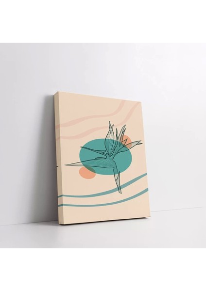 Minimal Art Çizgili Kanvas Tablo modelleri