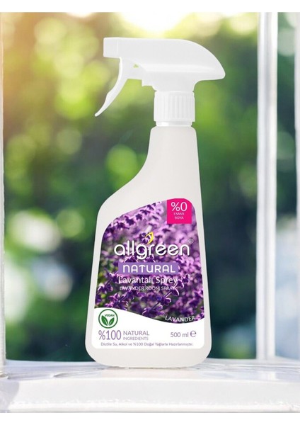 Doğal Lavanta Oda Kokusu Sprey – %100 Bitkisel, Ferahlatıcı ve Yatıştırıcı, 500 ml fiyatları