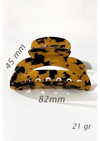 Betty Kaplumbağa Sırtı Lüks Asetat Pencereli Mandal Toka indirimleri