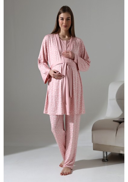 shop 3'lü Hamile Pijama Takımı