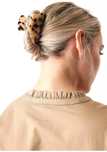 Carolina Kaplumbağa Sırtı Lüks Asetat Mandal Toka