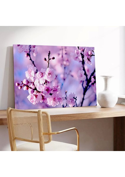 Şeftali Çiçeği Kanvas Tablo modelleri