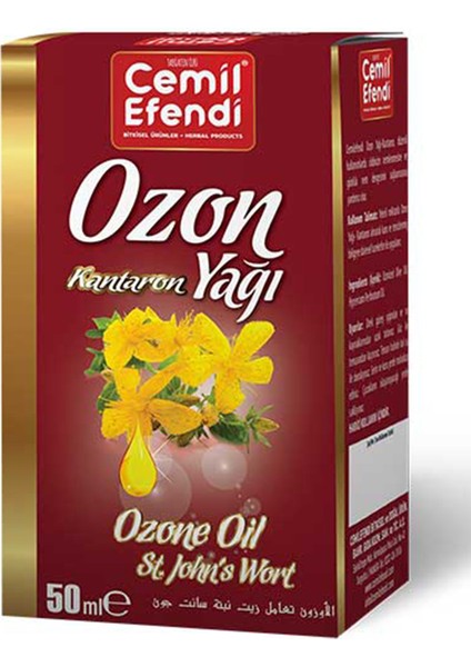 Cemil Efendi Ozonlanmış Kantaron Yağı 50 ml