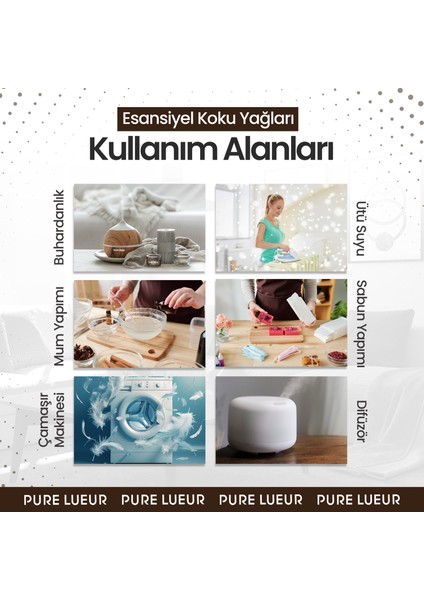 Sandal Ağacı Esansiyel Uçucu Koku Yağı Difüzör Esansı Buhurdanlık Yağı Aromaterapi Yağı 10 ml