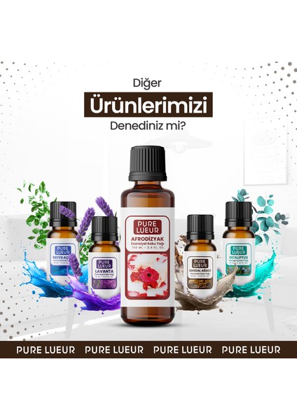 Sandal Ağacı Esansiyel Uçucu Koku Yağı Difüzör Esansı Buhurdanlık Yağı Aromaterapi Yağı 10 ml