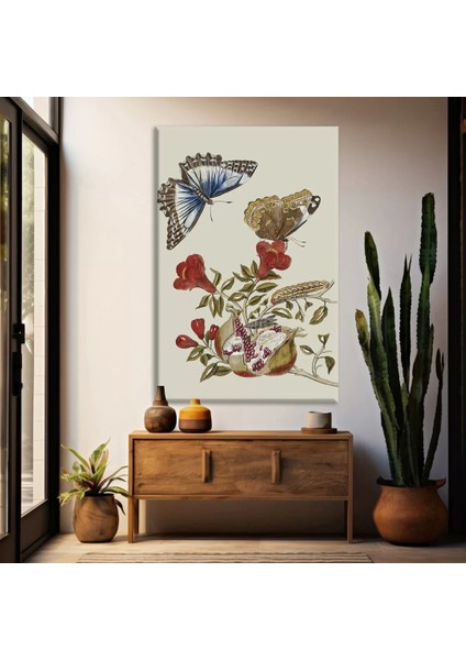 Uçan Kelebek Kanvas Tablo
