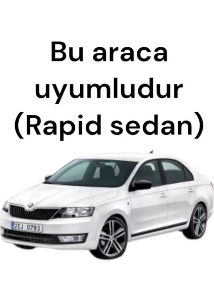 Skoda Rapid Sedan 2012-2017 Bagaj Rafı Pandizot