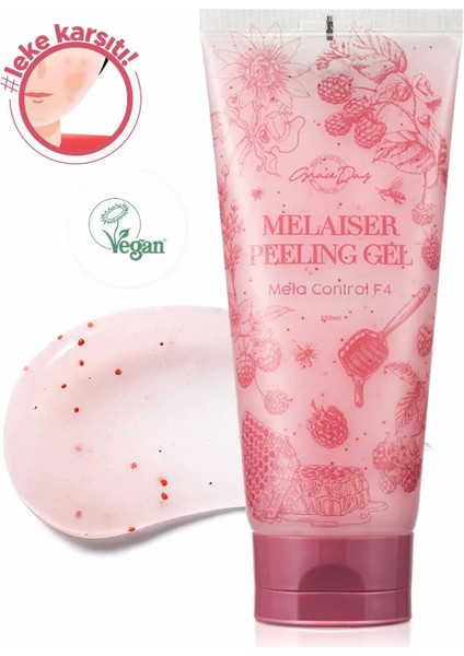 Meyve Kompleksi ile Leke Karşıtı Peeling Melaiser Peeling Gel Mela Control