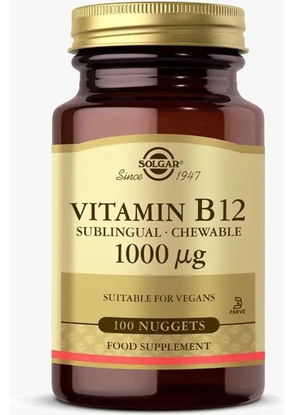 vitamin B12 1000mg 100 Tablet