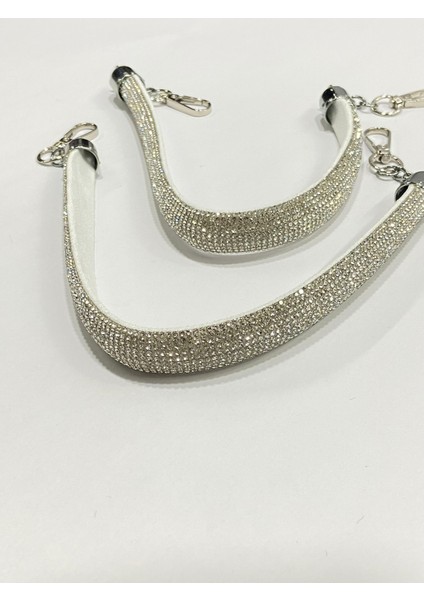 Taşlı Çanta Sapı Mini Taşlı modelleri