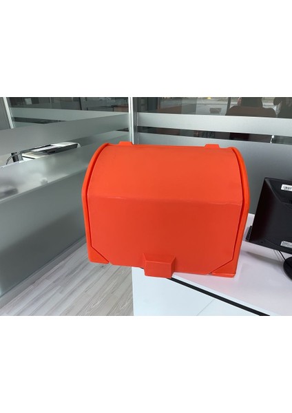 Motosiklet Pizza Taşıma Çantası 140 Litrelik Turuncu