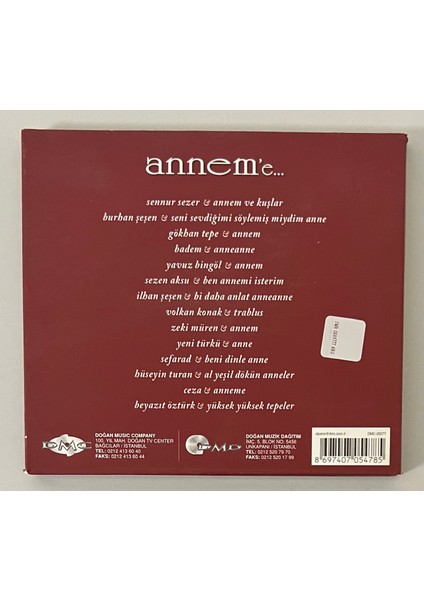 Annem'e CD fiyatları