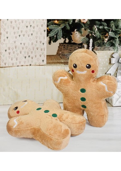Pandamkee Kurabiye Adam Peluş Yastık - Yumuşak ve Sevimli Yastık