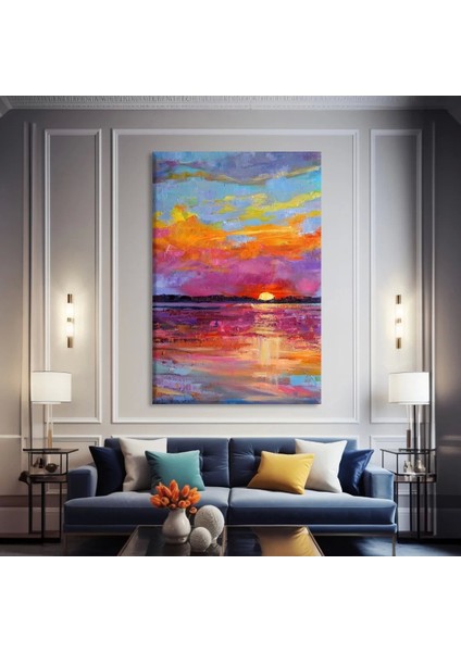 Günbatımı Senfonisi Kanvas Tablo