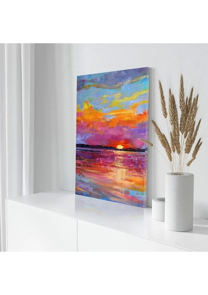 Günbatımı Senfonisi Kanvas Tablo modelleri