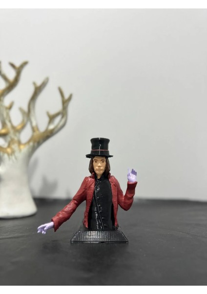 Willy Wonka Büst 10CM Charlie’nin Çikolata Fabrikası - Charlie And The Chocolate Factory